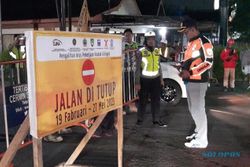 Jalan Ahmad Yani Solo Resmi Ditutup, Warga Diminta Ambil Rute Jauh Saja
