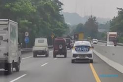 Viral Video Mobil Polisi Kejar Pikap di Tol Semarang, Netizen: GTA In Real Live