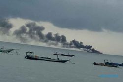 Kapal BBM Pertamina Terbakar di Laut Mataram, Begini Kondisi Para ABK