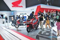 Antusias Pengunjung Tinggi, Skutik Honda 160cc Laris Manis di Pameran IIMS 2023