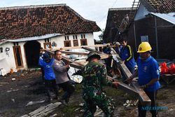 Bencana Angin Kencang di Madiun, Ratusan Rumah di 3 Desa Rusak