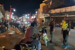 Operasi Cipta Kondisi di Malam Hari, Polres Semarang Tilang 20 Pengendara Motor