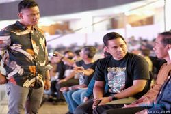 Momen Gibran Temani Dico Temui Jokowi saat Konser Deep Purple di Solo