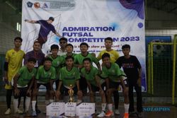 Himadi Unisri Solo Sukses Gelar Kompetisi Futsal, SMAN 2 Klaten Juara I