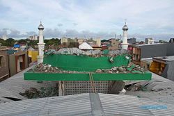 Kubah Masjid di Makassar Ambruk, Belasan Jemaah Luka-Luka