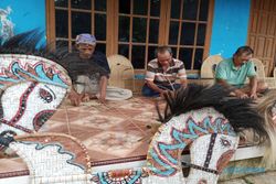 Cerita Desa Muncar Semarang Jadi Sentra Kerajinan Kuda Lumping hingga Sekarang