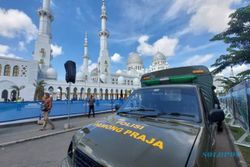 Dijaga Satpol PP Selama 19 Jam/Hari, Masjid Raya Sheikh Zayed Solo Bebas PGOT