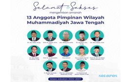 Rektor UMS Sofyan Anif Menjadi Bendahara Pimpinan Wilayah Muhammadiyah Jateng