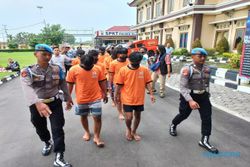 Mabuk dan Saling Serang di Jalan Solo-Jogja Klaten, 15 Remaja Ditangkap Polisi
