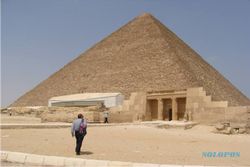 Ilmuwan Hanya Temukan Ruang Kosong di Atas Pintu Masuk Piramida Agung Giza