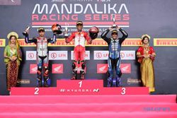 Pembalap Astra Honda Raih Podium Tertinggi di Kejurnas Mandalika