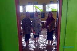 9 SD di Sragen Terdampak Banjir Luapan Bengawan Solo, Siswa Dipulangkan