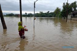 Banjir di Sragen Rendam 162 Rumah, Aktivitas 6.909 Warga Terdampak