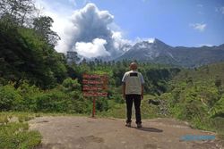 Gunung Merapi Erupsi, Warga Kawasan Rawan Bencana III di Klaten Tetap Tenang
