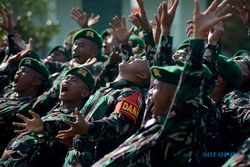 Pemberangkatan 400 Prajurit Satgas Pengamanan Perbatasan RI-PNG