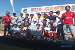 Selamat! SSB AA FC Asal Teras Boyolali Juara I Piala Dispora Gunungkidul KU-12