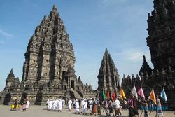 Upacara Tawur Agung Kesanga di Candi Prambanan, Dihadiri Ribuan Umat Hindu