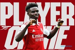 Hebat! Striker Arsenal Bukayo Saka Sudah Sabet 2 Penghargaan Tahun Ini