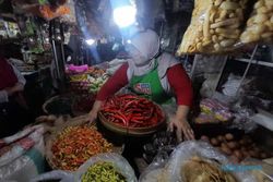 Awal Ramadan, Harga Cabai Rawit dan Telur Ayam Naik Tajam di Pasar Wonogiri