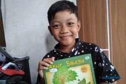 Kisah Ilustrator Cilik asal Boyolali, Usia 8 Tahun Sudah Terbitkan 3 Buku