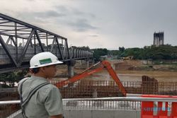 Akhir Maret 2023, Proses Pembangunan Jembatan Jurug B Ditarget Capai 50 Persen