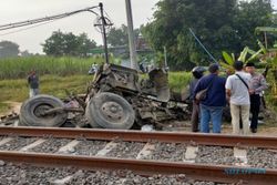 KAI Tuntut Ganti Rugi akibat Tabrakan KA Turangga Vs Truk Gandeng di Jombang