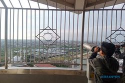 Ngabuburit di Masjid Terbesar di Jawa Tengah, Ada Menara Setinggi 99 Meter