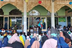 Diikuti Seribuan Santri, Pawai Sambut Ramadan di Ngawen Klaten Meriah