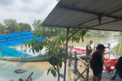 1 Penumpang Perahu Hanyut di Sungai Surabaya Belum Ditemukan