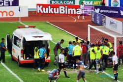 Kondisi Terkini Ricki, Pemain Madura United yang Kolaps Lawan PSIS