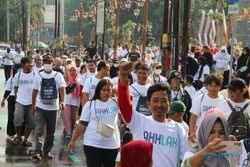 Meriah! Jalan Sehat Peringatan HUT ke-25 BUMN di Klaten Diikuti Ribuan Warga
