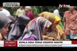 Kades di Serang Banten Meninggal Disuntik, Pelaku dan Korban Punya Masalah