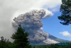 BPPTKG: Sebaran Abu Vulkanik Capai 33 Km dari Puncak Merapi