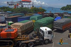 Memasuki Pertengahan Ramadan, Arus Angkutan Barang di Pelabuhan Merak Meningkat