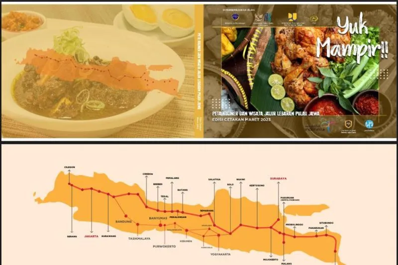 Asyik, Buku Digital Peta Kuliner & Wisata di Jalur Mudik Pulau Jawa Diluncurkan