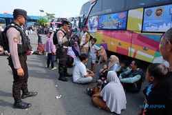 126 Bus Angkut Pemudik Balik ke Perantauan dari Terminal Tirtonadi