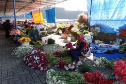 Pengepul Bunga di Bandungan Beromzet Rp3 Juta/Hari, Tidur di Lapak pun Dilakoni