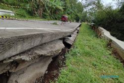 Ambles Lebih dari 2 Bulan, Kondisi Jalan Alternatif Gubug-Salatiga Kian Parah