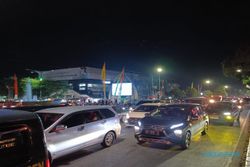 Puncak Arus Mudik di Sragen, Jl. Sukowati Padat Merayap