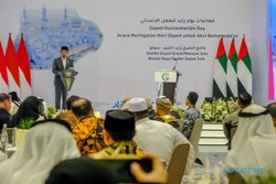 Pesan Kemanusiaan Jokowi pada Peringatan Zayed Humanitarian Day di Solo