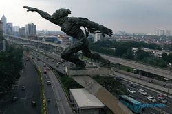 Ditinggal Ribuan Warga Mudik, Sejumlah Jalan Protokol di Jakarta Lengang