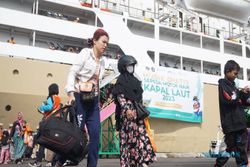 1.100 Pemudik Kapal Gratis Tiba di Pelabuhan Tanjung Emas Semarang