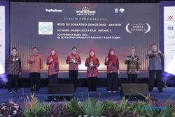 Mantap, RSUD Gemolong Sragen Dinobatkan Jadi Bintang 5 Top BUMD Awards 2023