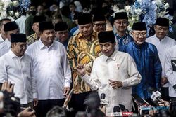 Momen Jokowi Hadiri Silaturahmi Ramadan Bersama Ketum Parpol di DPP PAN Jakarta