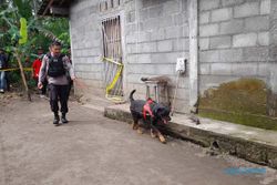 Tangani Kasus Pembunuhan di Cepogo Boyolali, Polisi Kerahkan Anjing Pelacak