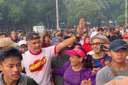 Bikin Heboh, Ganjar Pranowo Menyapa Warga Jakarta saat Olahraga di GBK
