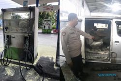 Mobil Korsleting saat Isi BBM, SPBU Jatipuro Nyaris Kebakaran