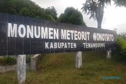 Monumen Meteorit Wonotirto, Bukti Meteor Pernah Jatuh di Temanggung