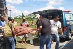 Jasad Pria Lansia Ditemukan Telungkup di Bawah Pohon Pisang Delanggu Klaten