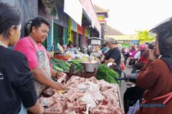 Harga Daging Sapi dan Ayam Naik di Pasar Boyolali Kota